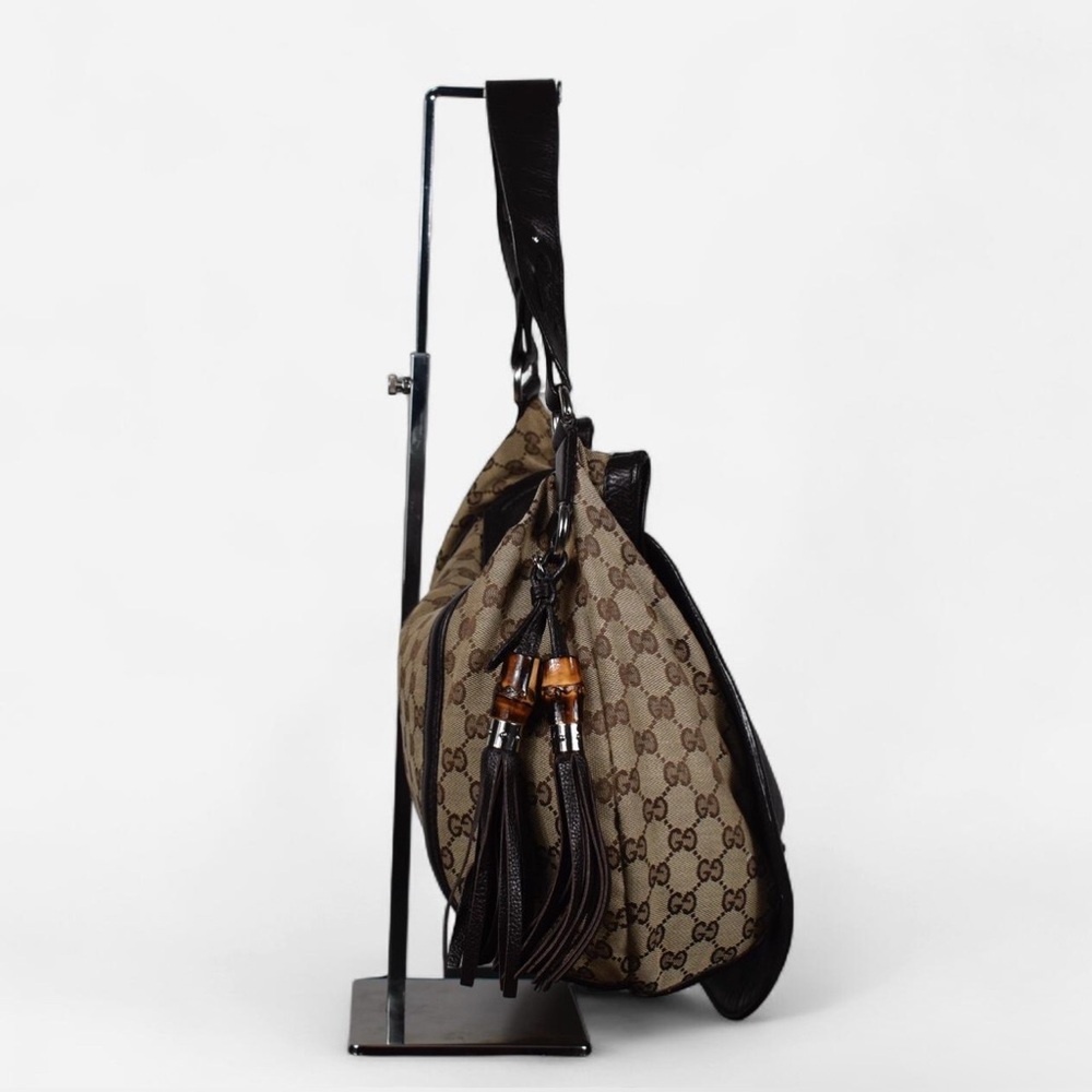 Gucci Monogram Techno Horsebit Bag - Picture 4 of 6